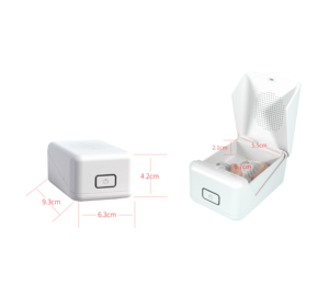 Toptan zamanlama kurutma kutusu durumda beyaz BTE ITC IIC İşitme kurutucular temizleme kutusu için kulak ve işitme ürünleri - Product Image 1