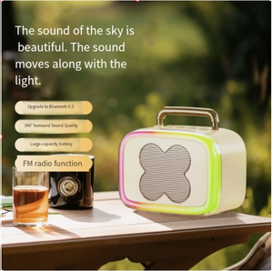 Altoparlante RGB Colorato, Compatto, di Alta Qualità, ad Alto Volume, <span class=keywords><strong>Portatile</strong></span>, per Esterni, Casa, Regalo d'Atmosfera - Product Image 6