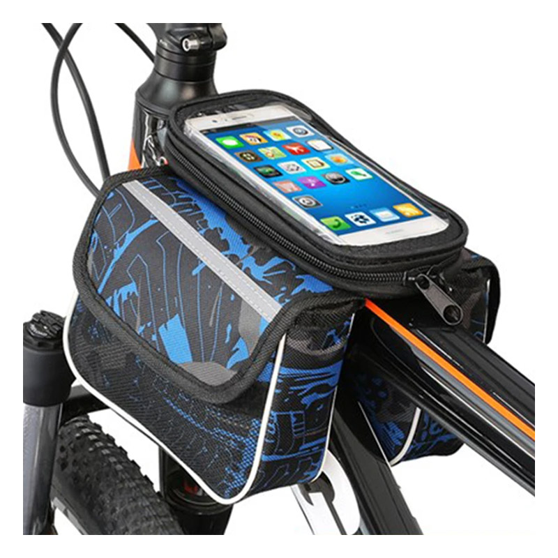 Online Winkelen Hot Producten Fiets Accessoires Fiets Waterdichte Mobiele Telefoon Frame Tas Waterdicht