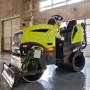 Lame de bulldozer SDBM, roue à pneu en caoutchouc de 2 tonnes, rouleau compresseur à vibration à tambour unique - Product Image 5