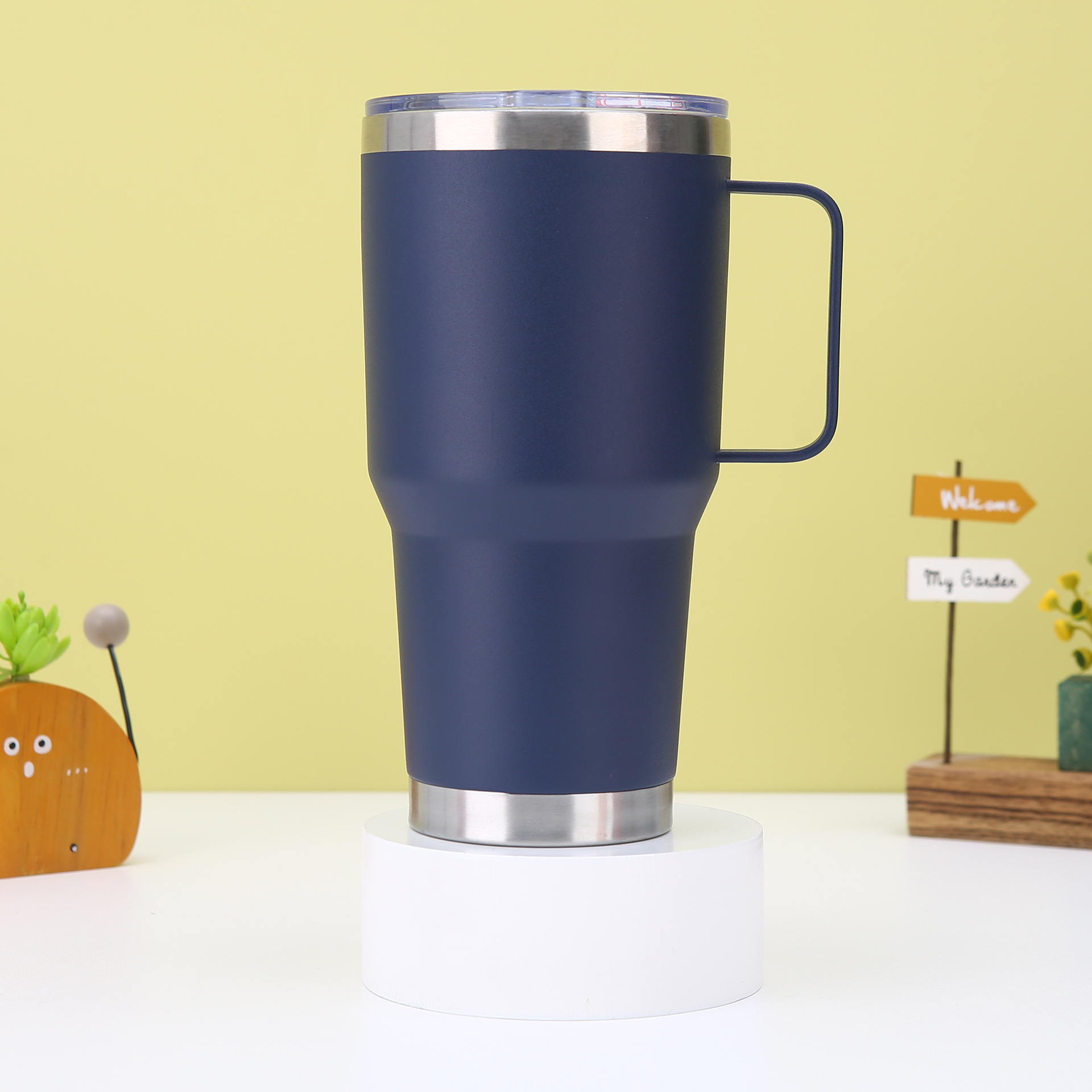 304 Stainless Steel 30oz Outdoor Thermos Cup Vacuum Insulated Travel ...