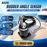 Capteur d'angle de gouvernail KUS KE41002, 0~5K Ohm, matériau PE, précision 0,1%, pour système de direction de bateau et yacht