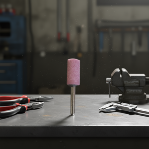 Disco de Pulir Cilíndrico de Cerámica de 15x15 mm con Vástago de 6 mm para Pulido de Precisión - Product Image 3