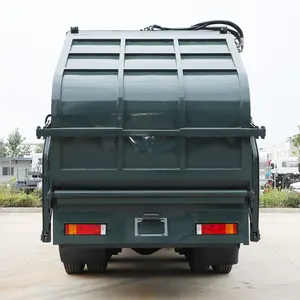 JMC 6CBM Garbage Compactor Truck RHD Garbage Truck Compressive Bin Cleaning Truck For Sale