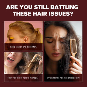 תמצית אורגנית החלקה עמוק תיקון לחות לחות הקולגן הטוב ביותר קולגן וקרטין שיער מרכך - Product Image 3