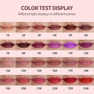 New <strong>Custom</strong> <strong>Lipstick</strong> Long Lasting Pigment No Brand Sexy Lip Matte Nude <strong>Lipstick</strong> Matte Cosmetics Waterproof Velvet MSDS - Product Image 2
