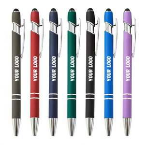 Bolígrafo Metálico de Lujo Personalizado con su Logotipo, Recambio de Punta Reemplazable, Bolígrafo de Doble Uso - Product Image 1