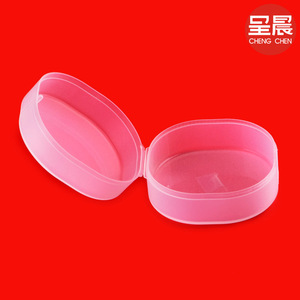 Caja de Jabón Redonda Esmerilada de Plástico PP Cheng Chen con Tapa de 70x36mm para Empaque de Cuidado Personal - Product Image 3