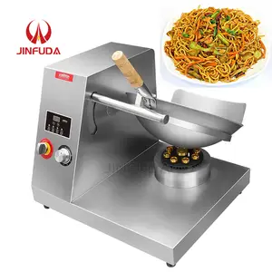 Restaurant Cooking Robot Chef Auto Spinning Wok Fried Rice Machine Equipment Rotating Wok Automatic High-tech Intelligence