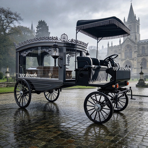 Vehículo Funerario Ligero y Optimizado con Diseño Ergonómico de Cabina para Reducir la Carga General en Desfiles Fúnebres de Larga Distancia - Product Image 1