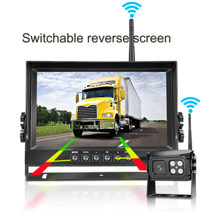 9 Inch Wireless Backup <b>Camera</b> System DVR Recorder Truck Rearview System, Rear Car for All Heavy-duty Vehicle Wireless-9-M05 <b>Wire</b> - Product Image 4