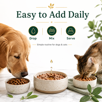 Complément Liquide Premium pour Animaux de Compagnie : Soutien Contre les Mycoses à Base d'Origan et d'Extrait de Neem pour le Bien-être Quotidien des Chiens et des Chats
