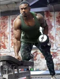 All'ingrosso prezzo a buon mercato personalizzato in poliestere da uomo con canotta Bodybuilding canotta da palestra - Product Image 4