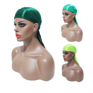 Durag in Seta per Uomo e Donna - Coda Lunga Regolabile con Cuciture Rinforzate in <span class=keywords><strong>Raso</strong></span> |   Copricapo 360 Waves per la Protezione dei Capelli Durante il Sonno, Moda per Tutte le Stagioni - Product Image 3