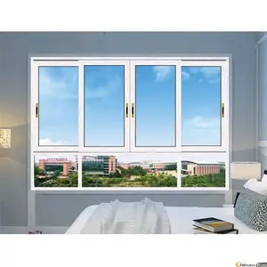 Finestra scorrevole in lega di alluminio per finestre classiche per appartamenti