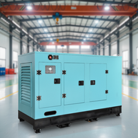 Groupe électrogène diesel super silencieux Hengfha 60 kVA 50 kW, triphasé, insonorisé, moteur Ricardo, ATS, usage industriel