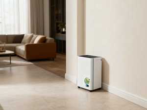 Loại im lặng trong nhà phòng ngủ Máy hút ẩm R290 vật liệu nhựa tiết kiệm năng lượng hộ gia đình Máy hút ẩm thiết bị hấp thụ độ ẩm - Product Image 6