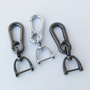 מתכת Carabiner קליפ Keyring Keychain מפתח טבעת שרשרת מחזיק ארגונית עבור מכונית/מפתח Finder