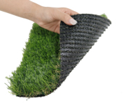 Rumput Sintetis Ramah Lingkungan Tahan Api Hanwei, Lantai Olahraga Rumput Buatan, Putting Green, Lansekap Luar Ruangan, Tinggi Bulu 50MM