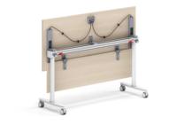 Table de formation moderne multifonctionnelle, facile à empiler, pliable, pour conférences, personnel, bureau, école