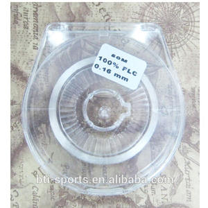 สายเบ็ดตกปลาฟลูโรคาร์บอน100%,ขนาด50ม./สปูล0.12 0.14 0.16 0.2 0.23 (B10) - Product Image 1