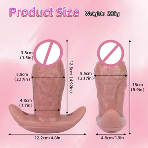 S8604 Plug anal vibrant en silicone souple, jouet érotique <span class=keywords><strong>de</strong></span> simulation d'ancrage pour hommes et femmes, pour jeux <span class=keywords><strong>de</strong></span> bondage - Product Image 6