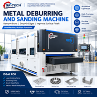 Meilleure machine à ébavurer de Chine, machine à ébavurer/finir les métaux pour pièces découpées au laser
