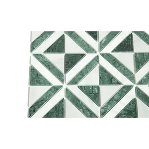 <span class=keywords><strong>JK</strong></span> đá cẩm thạch Gạch Mosaic Thủy Tinh kết hợp cắt đá cẩm thạch Pebble gạch đá Cẩm Thạch Trắng khảm cho tường trang trí - Product Image 6