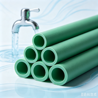 Tuyau PPR antibactérien pour l'eau potable, idéal pour les villas, appartements et systèmes de canalisations d'eau domestiques