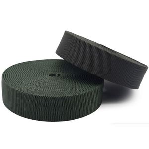 Custom logo Polyester/Cotton <b>Webbing</b> 20mm 38mm Shiny Strap for Bags Shoes Home Textiles High Tenacity Belt Use - Product Image 2