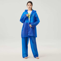 PEVA Regenmantel und Regenschutzhose Wiederverwendbares Wasserdichtes EVA-Material für Outdoor-Reisen