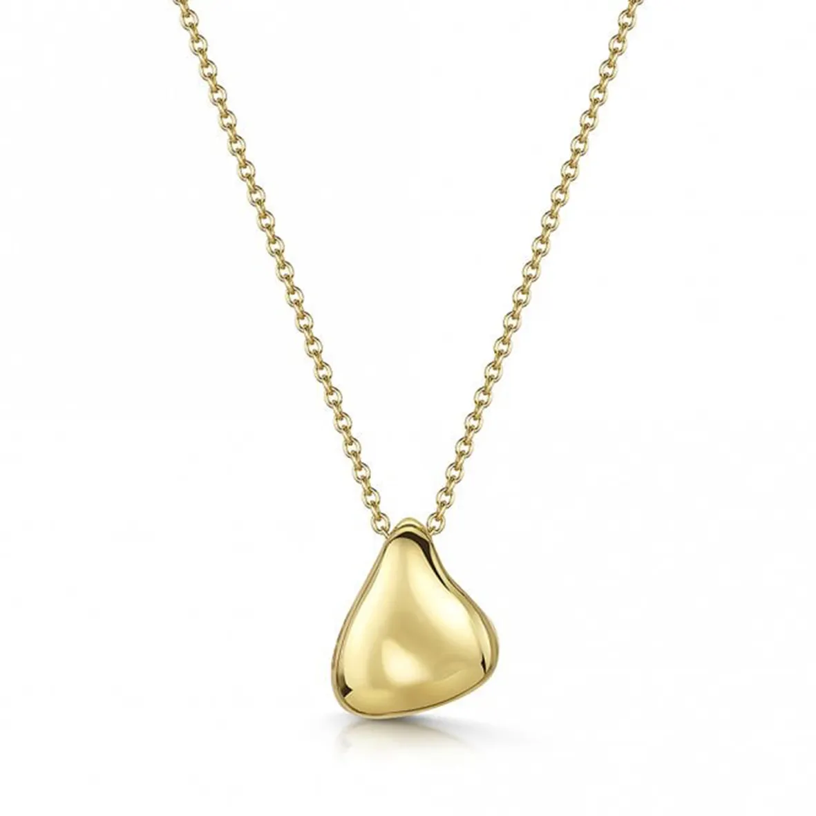 Pendentif ornée de marbre jaune 9ct, chaîne de secours ajustable pour femmes, tendance 2019