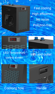 Watergekoelde <span class=keywords><strong>Mini</strong></span> <span class=keywords><strong>Aquarium</strong></span> Chiller Halfgeleider Elektronische Koelkast Voor <span class=keywords><strong>Aquarium</strong></span> Garnalen Koraalrif Hydrocultuur - Product Image 2