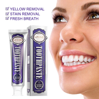 Fabricant de dentifrice blanchissant de qualité supérieure OEM pour soins bucco-dentaires, à l'hydroxyapatite, réparation de l'émail, élimination des taches jaunes
