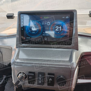 샤이닝엘에스브 신형 <span class=keywords><strong>4</strong></span>인승 전기 오프로드 유틸리티 골프 카트 맞춤형 색상 도로 주행 가능 - Product Image 4