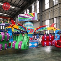 Manèges de fête foraine à vendre, manège Energy Storm pour parc d'attractions, meilleure qualité, construction en métal et fibre de verre, 32 places