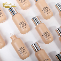 Fond de Teint Micro-Sérum en Gros pour Peaux Sensibles, Marque Privée, Beauté Pure, Fond de Teint Sérum Léger en Vrac