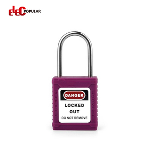 "Khóa Móc khóa an toàn bằng thép không gỉ tùy chỉnh 38mm với khóa chính để đại tu thiết bị công nghiệp" - Product Image 5