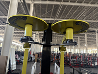 Équipement de forme physique de papillon chargé par goupille de machine de presse de poitrine assise commerciale pour l'entraînement de gymnase