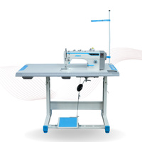 Machine à coudre JACK F6 à entraînement direct haute vitesse, positionnement précis de l'aiguille, machine à point droit à aiguille simple