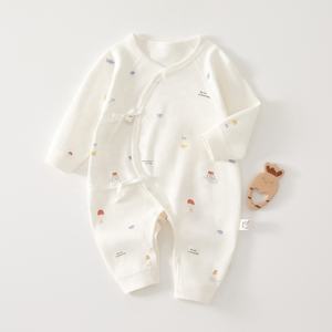 Ropa para Bebés Recién Nacidos, Mamelucos de Algodón Puro Unisex para Primavera, Otoño e Invierno, Venta al por Mayor de Ropa para Bebés, Mameluco para Recién Nacidos - Product Image 2