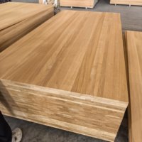 Panneau en bois massif de peuplier carbonisé, sans nœuds, traité thermiquement, qualité export.