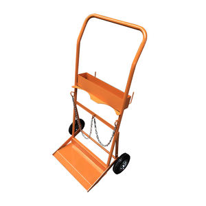 Gaz silindiri arabası toptan ağır metal gravu gaz oksijen silindiri arabası tıbbi kaynak gaz şişesi el arabası - Product Image 4