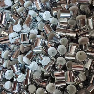 ฝาจุกแบบดิสก์สีทองขนาด 20/410 พร้อมปลอกอะลูมิเนียม ฝาขวดแชมพูขนาด 24/410 ฝาขวดพลาสติกสำหรับครีมนวดผมแบบกด ขายส่งจากโรงงาน - Product Image 3