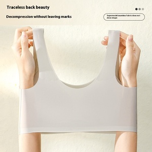Sujetador deportivo minimizador de verano de fábrica, estilo chaleco, transpirable, copa delgada, elástico en cuatro direcciones, talla grande, para busto grande, talla mediana - Product Image 4