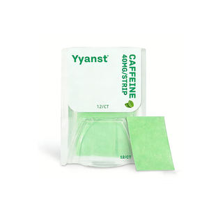 Tiras orales energéticas de marca privada de alta calidad con cafeína, ingrediente activo para el apoyo energético y antifatiga - Product Image 1