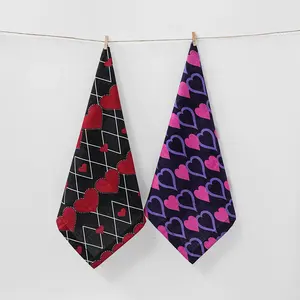 Кухонные полотенца из хлопка с принтом на заказ | Салфетка из льняной смеси | Небольшая поставка для заказа - Product Image 2