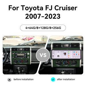 Écran 14,9 pouces pour Toyota FJ Cruiser 2007-2023, autoradio multimédia Android 15, navigation automobile, Carplay, moniteur d'autoradio - Product Image 5