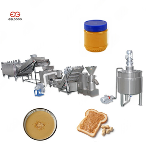 Línea Completa de Producción de Mantequilla de Maní de 500 kg, Equipo de Procesamiento de Mantequilla de Almendras, Mezcladora Eficiente, Máquina para Hacer Pasta para Alimentos - Product Image 3