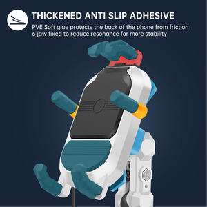 Cargador Inalámbrico para Motocicleta WUPP de 15W, Resistente al Agua, con Diseño Ejecutivo/Lujo, Colocación Frontal y Parasol - Product Image 3